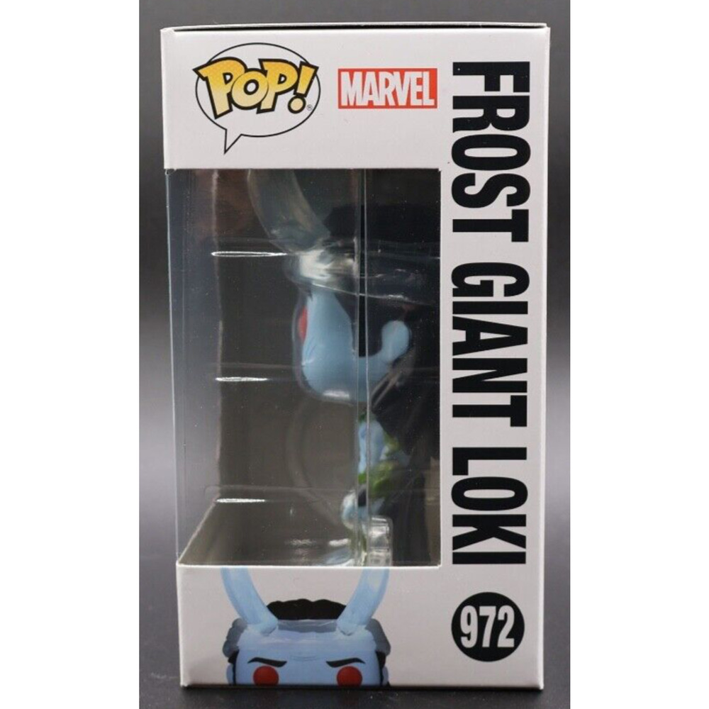 Funko Pop Marvel What If...? Frost Giant Loki #972 Vinyl Figure W/Soft Protector - Picture 2 of 6